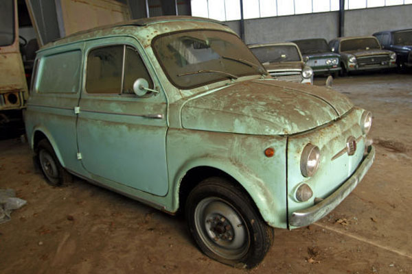 Fiat 500 van