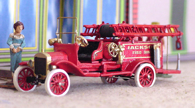 Ford Model TT chemical fire truck