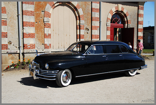 Packard De Luxe Eight limousine