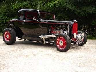 Ford Model B 5 Window Coupe