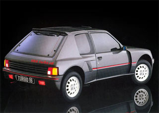 Peugeot 205 11 winner