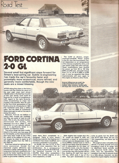 Ford Cortina 6 GL Wagon