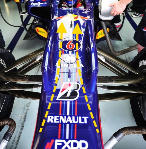 Red Bull RED BULL ENGINERENAULT RS27 CHASSIS RB5