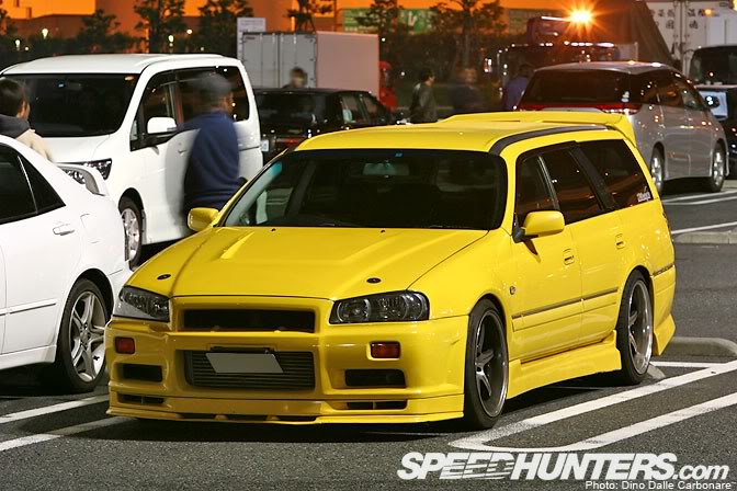 Nissan skyline r34 wagon #2