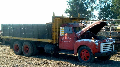 GMC 10 Wheel Dump Truck