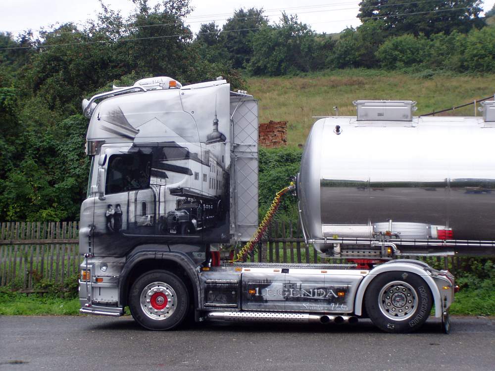 Scania R580 V8