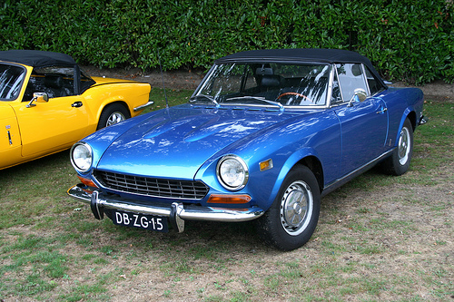 Fiat 124 Sport Spider 1800 USA