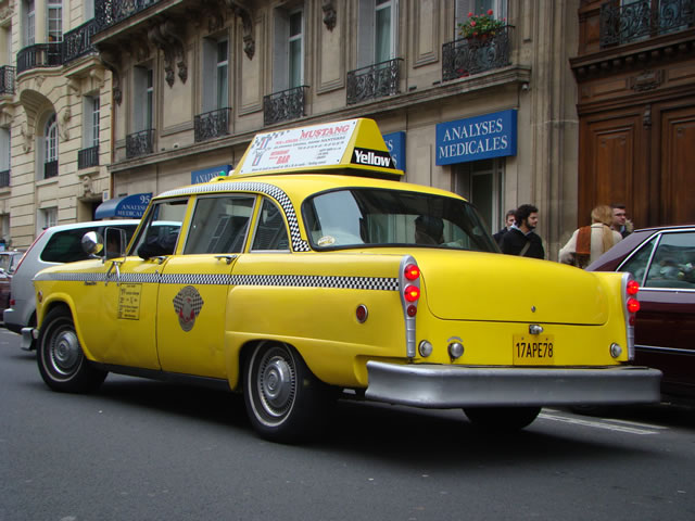 Checker Taxi cab