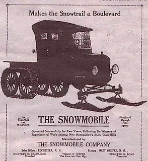 Ford Model T snow machine conversion