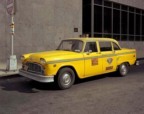 Checker Taxi cab