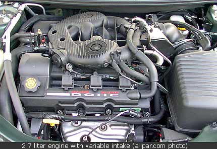 Chrysler Sebring Coupe Convertible 25L V6