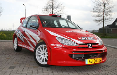 Peugeot 206 wrc replique