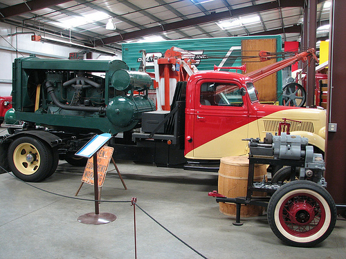 Ford 1 Ton Chassis with 1931 Rix-Six Air Compressor