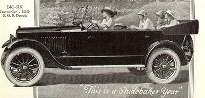 Studebaker Model EG Big Six tourer