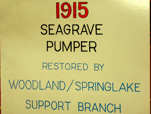 Seagrave Pumper-Hose Engine