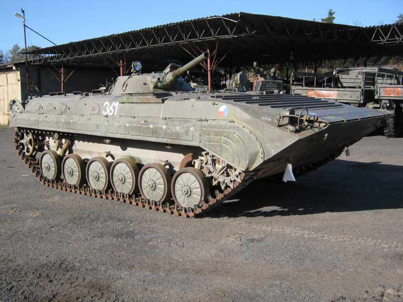 BVP Military transporter