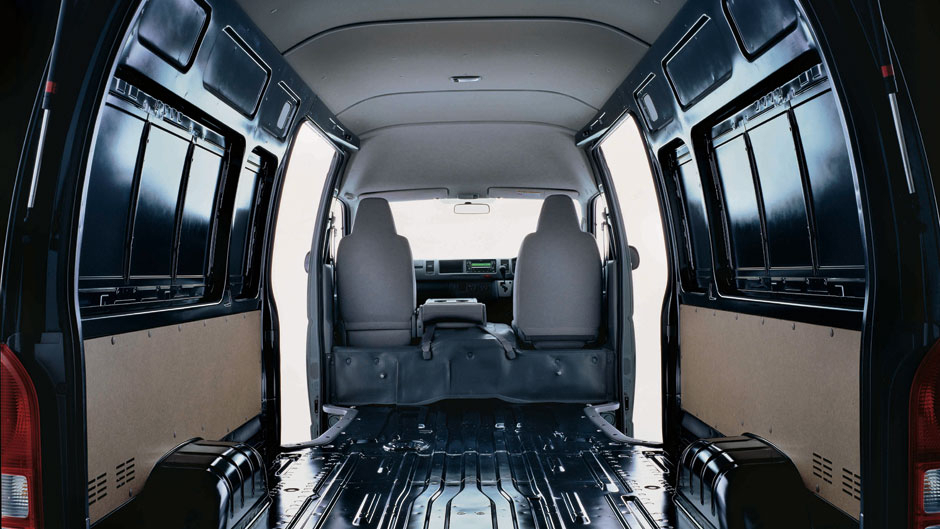 Hiace Manual Commuter Van Inside