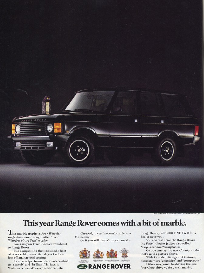 Land Rover RANGE ROVER SUPERCHARGE OVERFINCH
