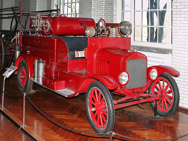 Ford Model TT chemical fire truck