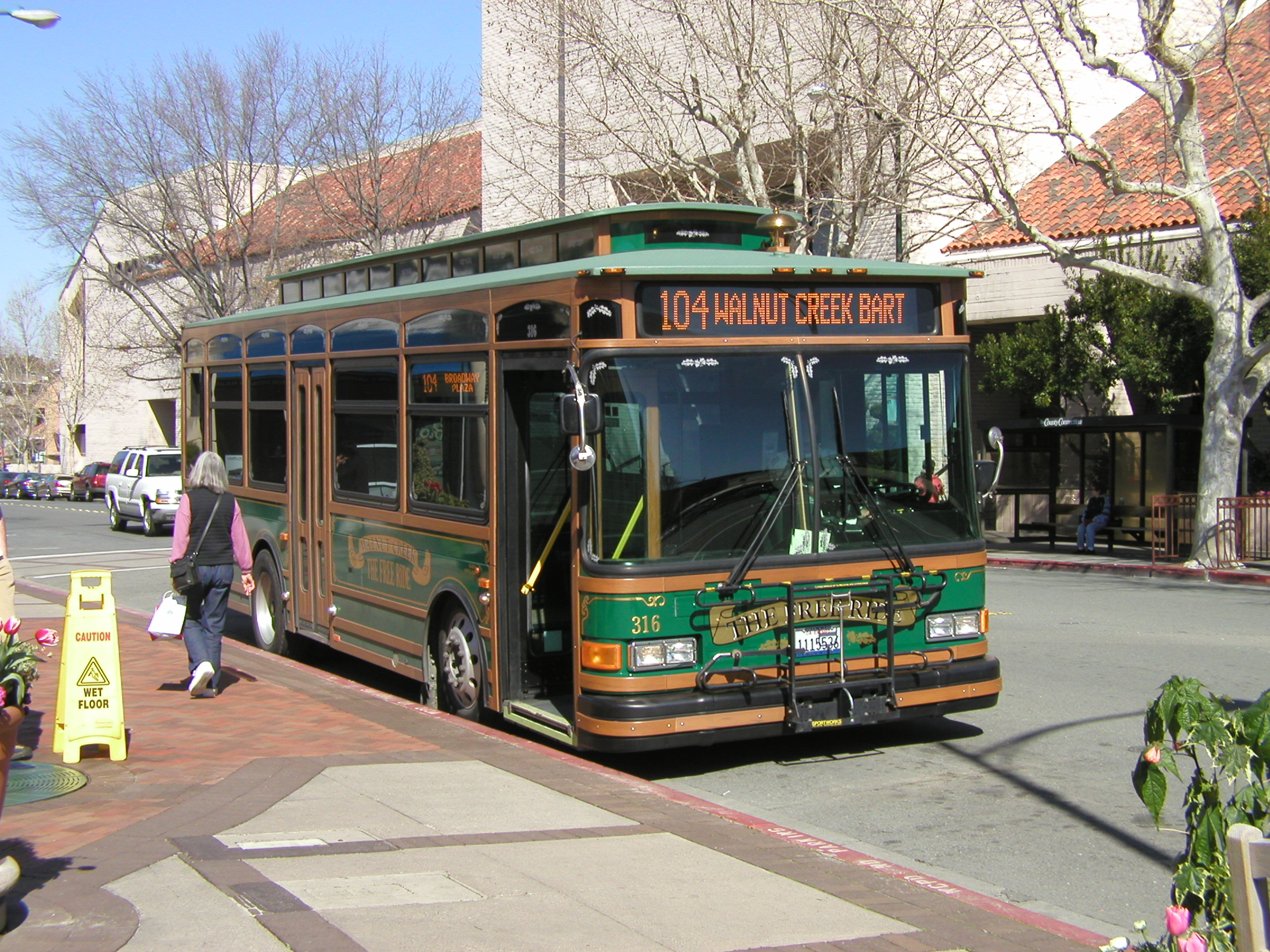 Gillig Trolley Bus