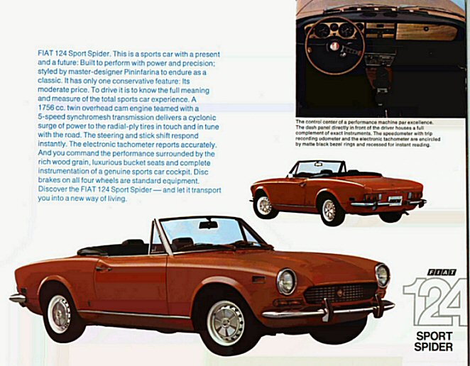 Fiat 124CS Spider