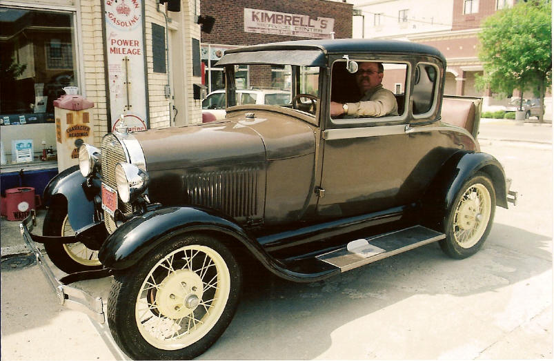 Ford Model A rumbleseat coupe