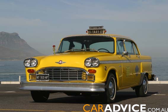 Checker Taxi cab