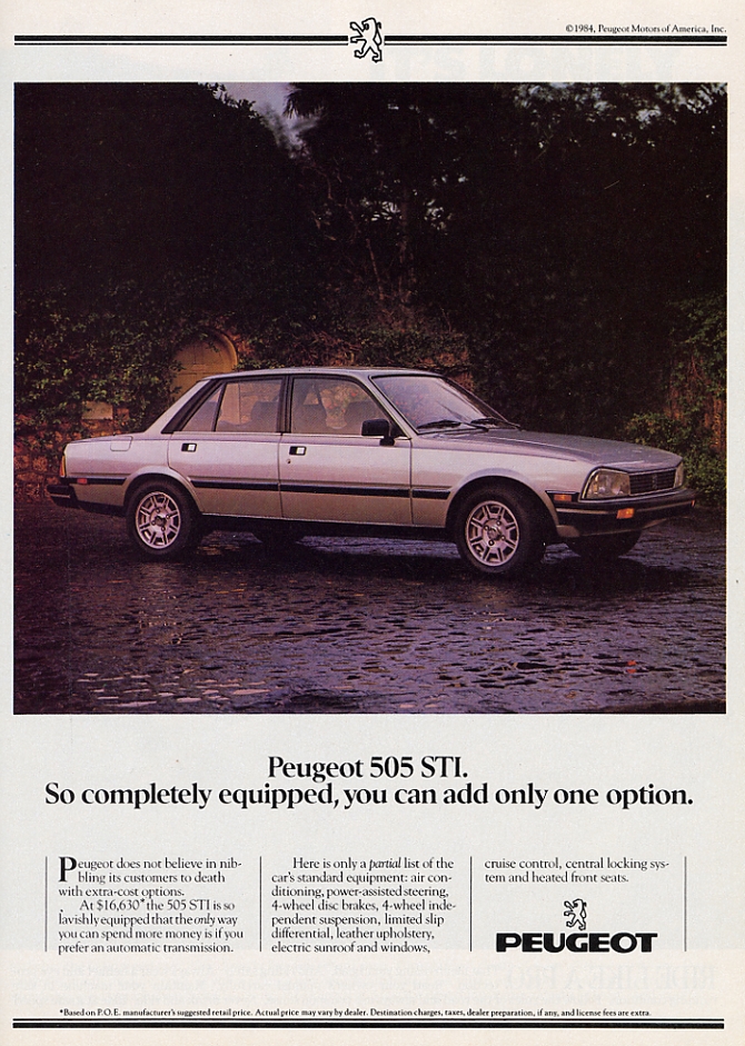 Peugeot 505 STI