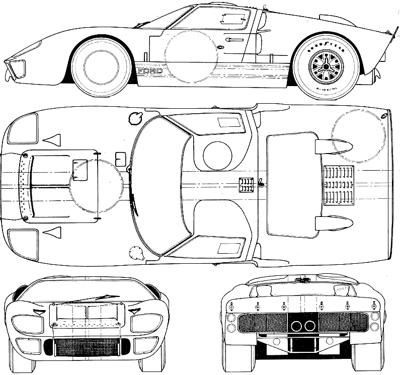 Ford GT40 Mk IIB