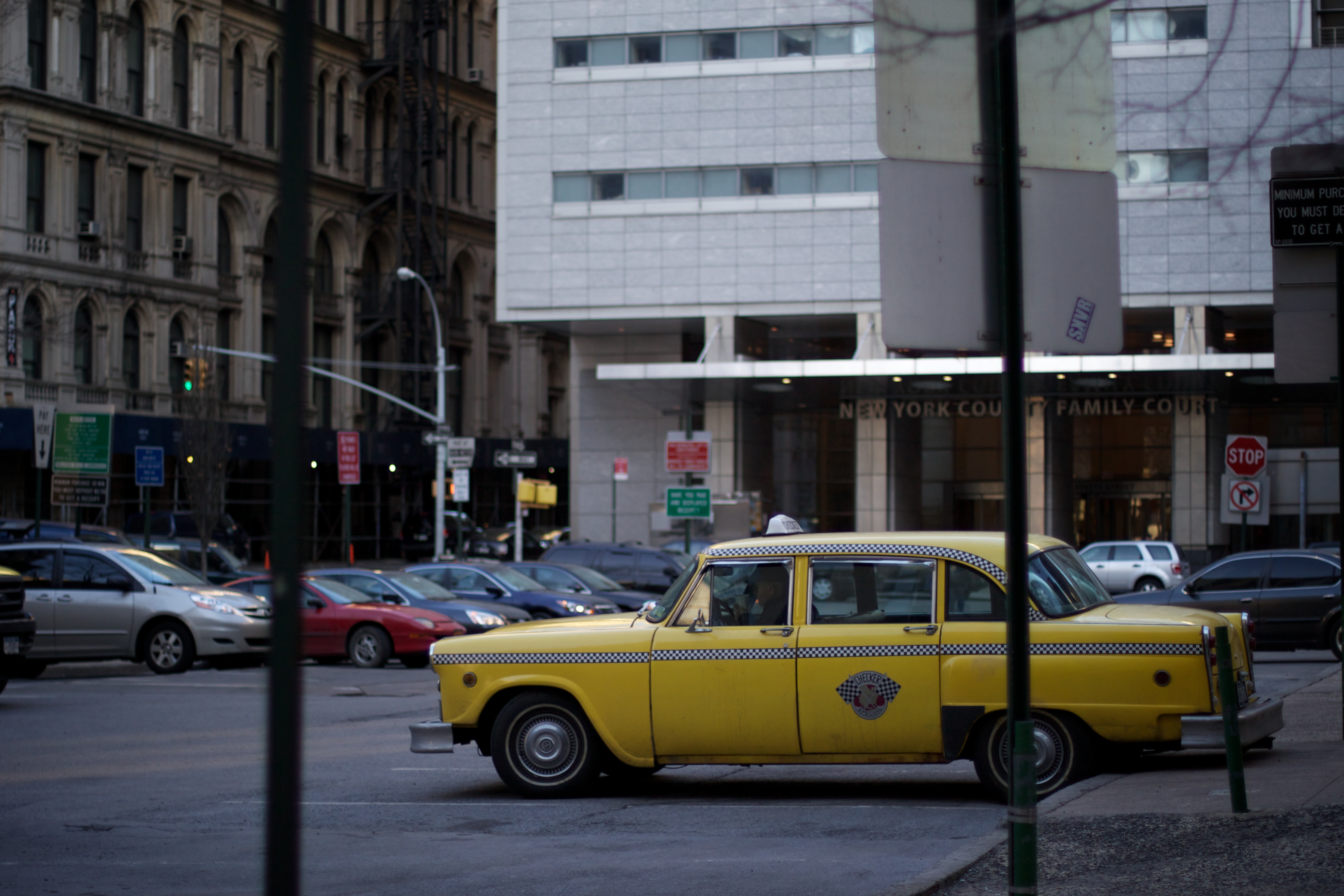 Checker Taxi cab