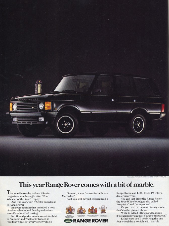 Land Rover Range Rover County