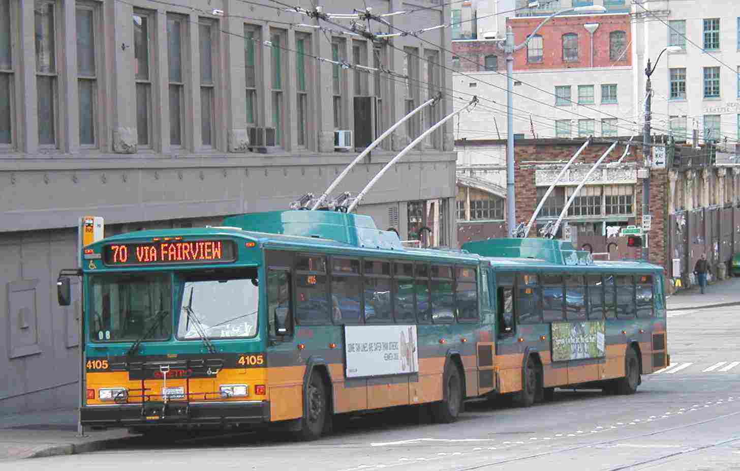 Gillig Trolley Bus