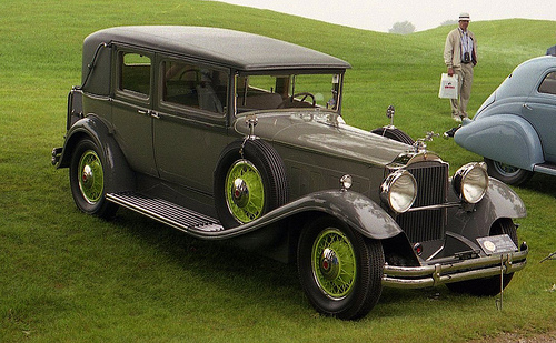 Packard De Luxe Eight limousine