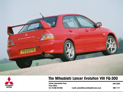 Mitsubishi Lancer Evolution VIII FQ-300