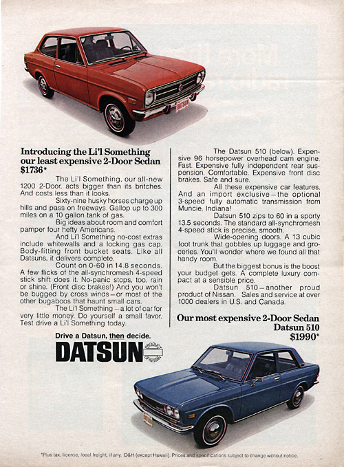Datsun 1200 1600