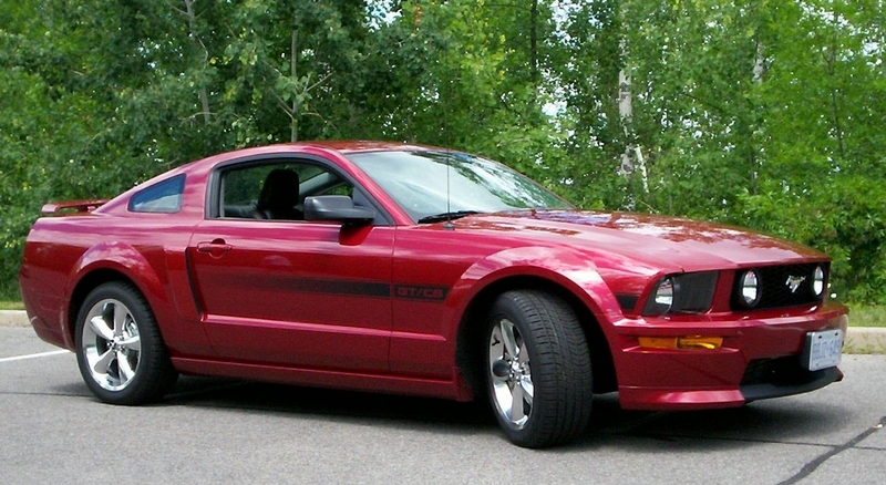 Ford Mustang GT 45th logo