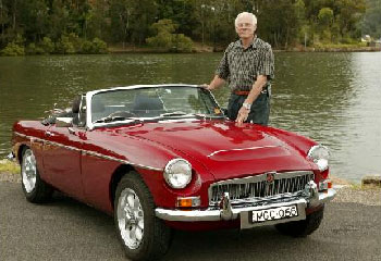 MG MGC roadster