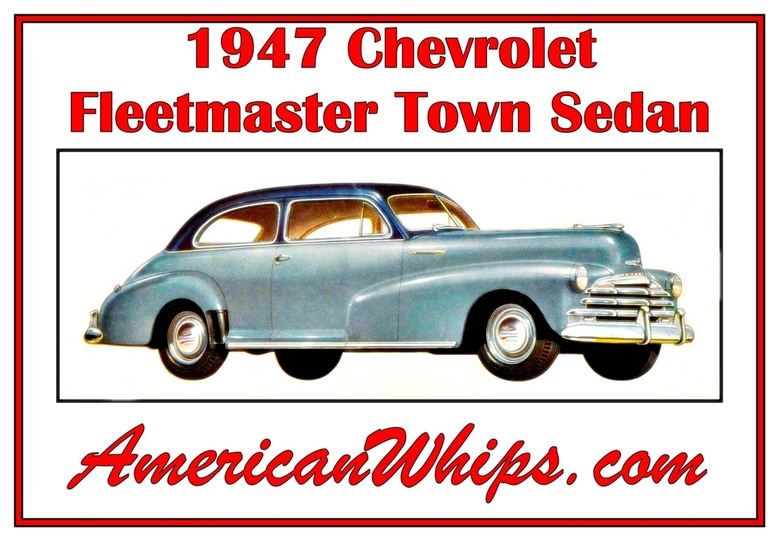 Chevrolet Fleetmaster Town Sedan