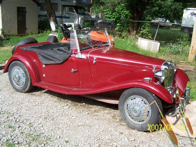 MG A roadster