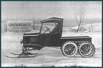 Ford Model T Snowmobile