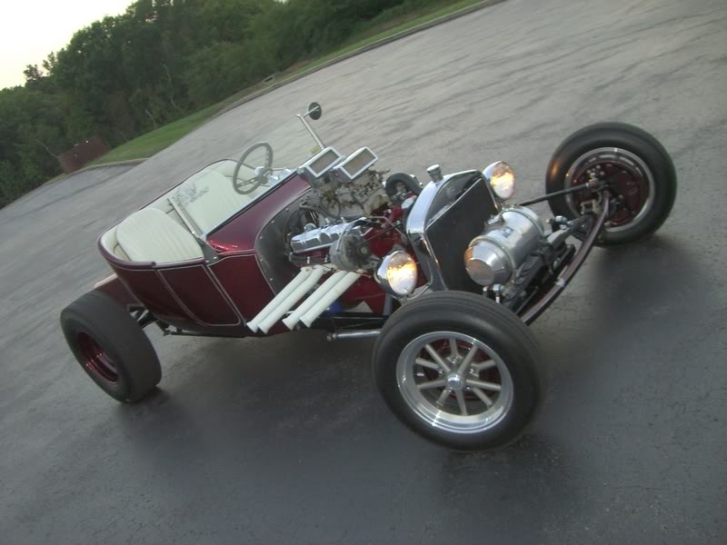 Ford Brizio T-Bucket VolksRod with Blown VW Rear Engine