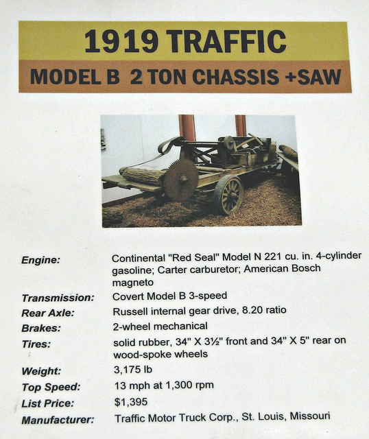 Traffic B 2 Ton Chassis with Saw