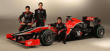 VIRGIN RACING F1 TEAM VR-01 VIRGIN COSWORTH V8 CA2010