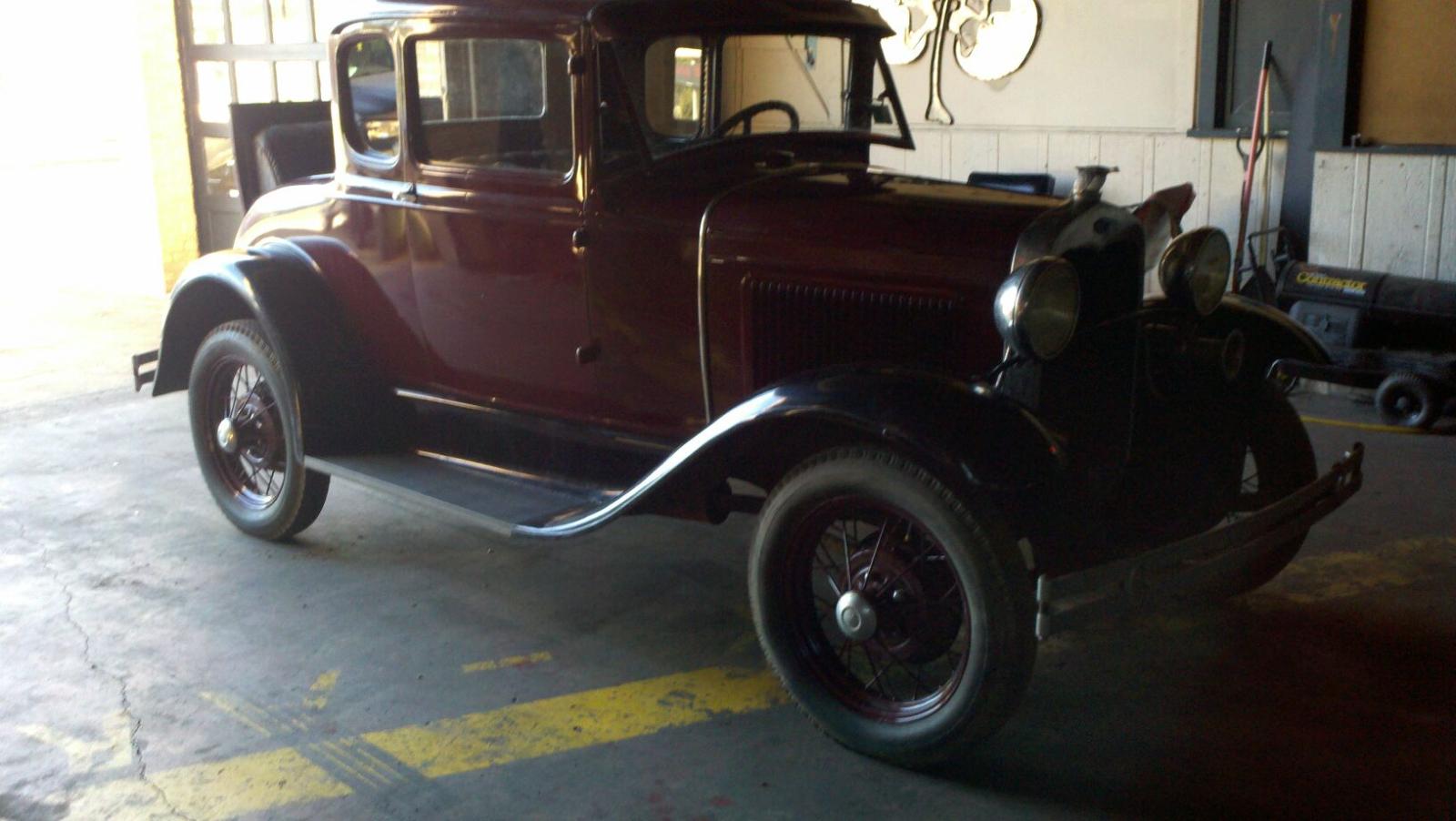 Ford Model A 5 Window Coupe