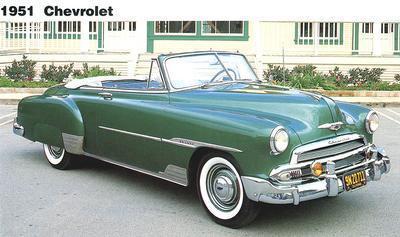 Chevrolet Styleline Deluxe convertible