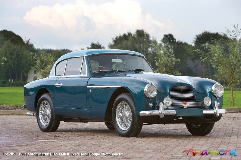 Aston Martin DB2 Vantage Fixedhead Coupe