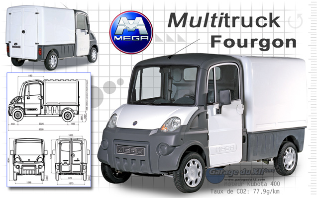 Mega MultiTruck Fourgon