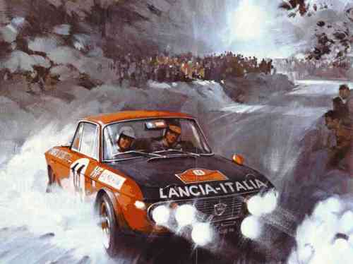 Lancia Fulvia Coupe HF Fanalone