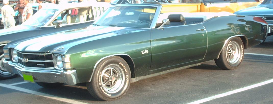 Chevrolet Chevelle Malibu SS conv