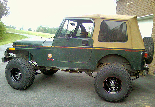 1993 Jeep yj sahara specs #3